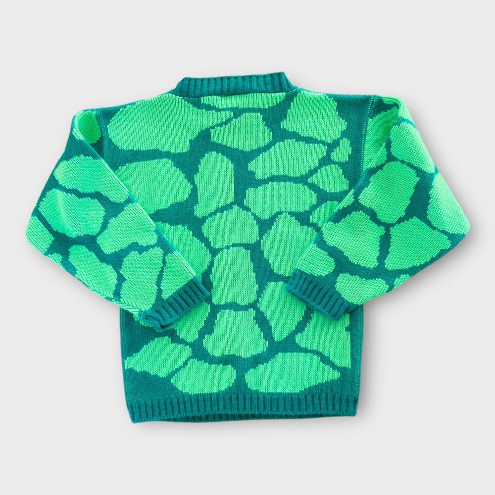 Vintage Teenage Mutant Ninja Turtles Sweater 90s Raphael J.J. Poole Youth size 6 - Picture 6 of 10